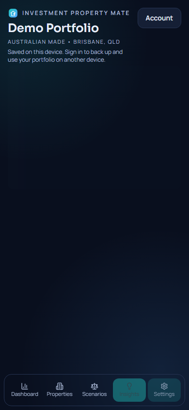 Settings screenshot